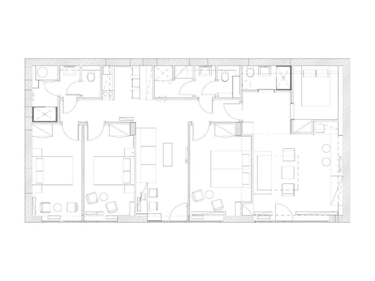 Modern Four Bedroom Apartment In Palace District Budapeszt Zewnętrze zdjęcie